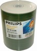 100 Pack Philips White Inkjet CD-R (PH)